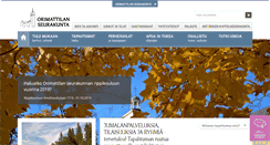 Desktop Screenshot of orimattilanseurakunta.fi